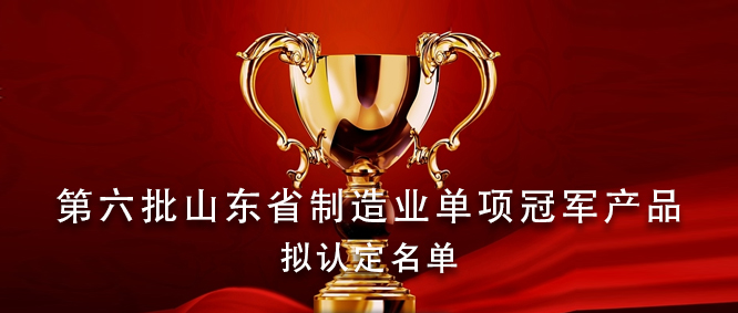 捷報頻傳！青島義龍入選第六批山東省制造業(yè)單項冠軍產(chǎn)品擬認(rèn)定名單
